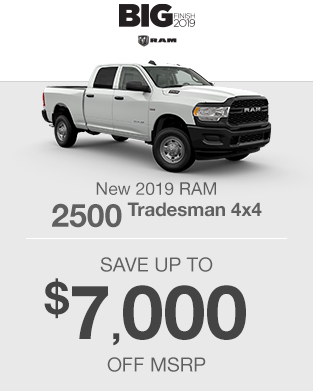 2019 RAM 2500 Tradesman 4x4