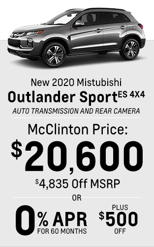2020 MITSUBISHI Outlander Sport ES 4X4