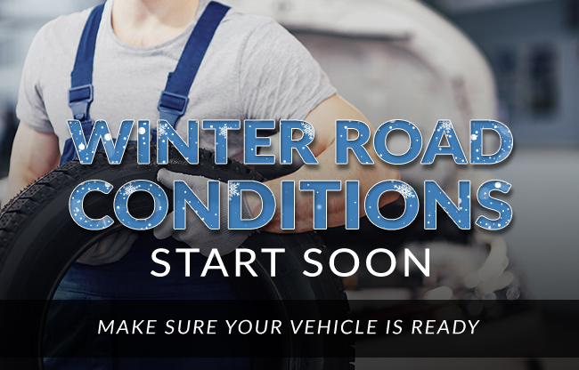 Winter road conditions start soon - make sure your vehicle is ready