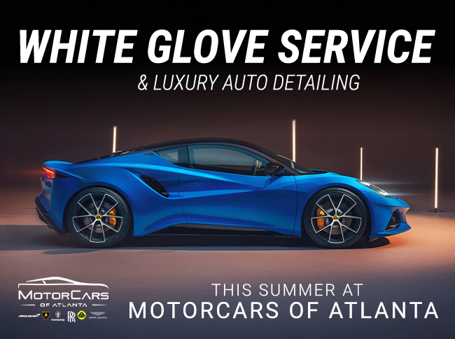 white glove service and luxury auto detailing