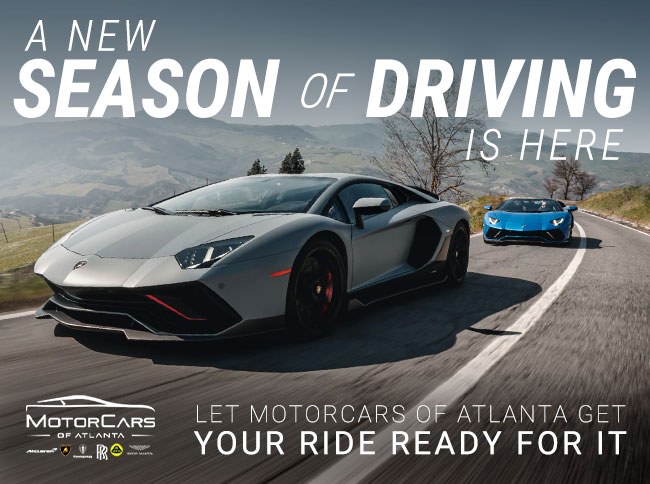 Promotional offer from MotorCars of Atlanta, Atlanta Georgia