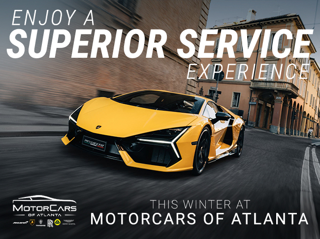 Enjoy a superior Service Experience - this winter at Motocars of Atlanta