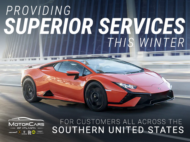 Enjoy a superior service experience this winter at Motorcars of Atlanta