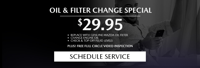 oil and filter change special offer