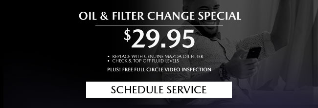 oil and filter change special offer