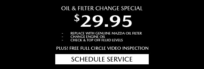 Special offer on Service at Mazda of Fort Myers