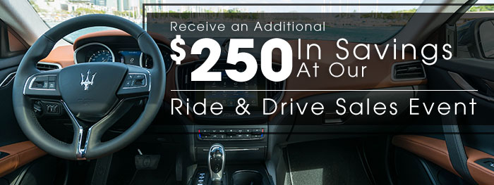 Receive an Additional $250 In Saving