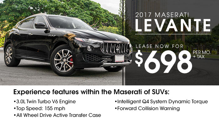 2017 Maserati Levante