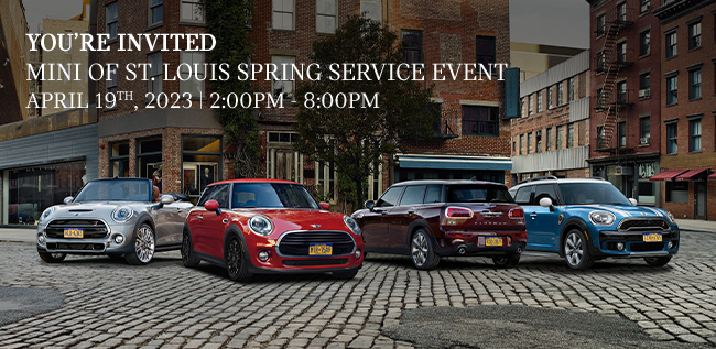 you're invited: MINI of St. Louis Spring Service Event