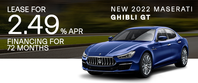 Ghibli GT 2.49% APR