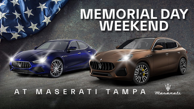 enjoy incentives on new Maserati models at Maserati Tampa