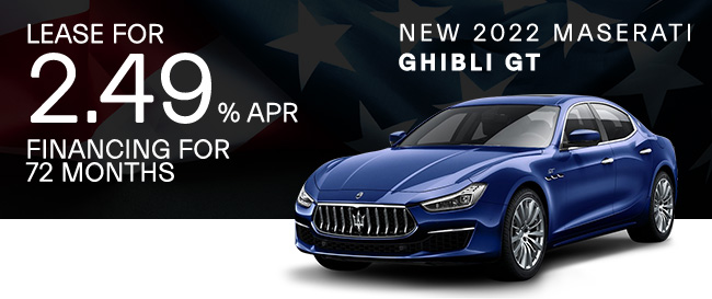 Ghibli GT 2.49% APR