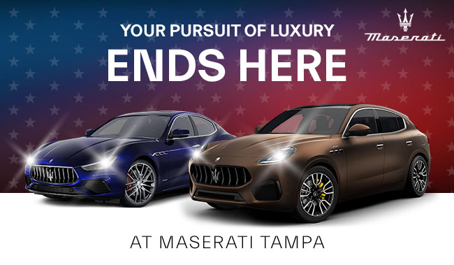 Celebrate your freedom at Maserati Tampa