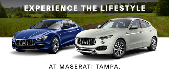 Promotional offer from Maserati Tampa, Tampa Florida