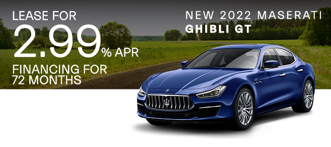 Ghibli GT 2.49% APR