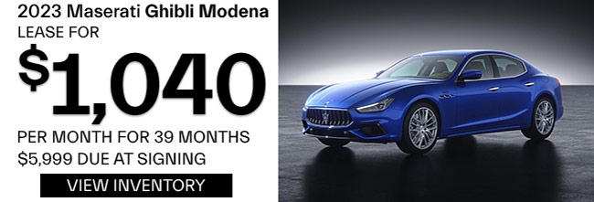 2023 Maserati Ghibli Modena