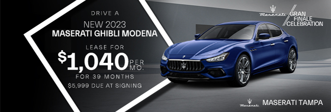 2023 Maserati Ghibli Modena