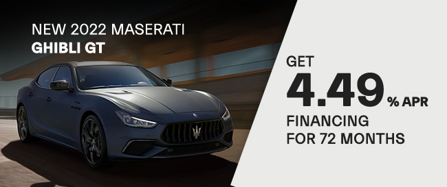 2022 Maserati Ghibli GT 4.49% APR