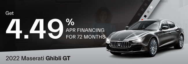 Ghibli GT 2.49% APR