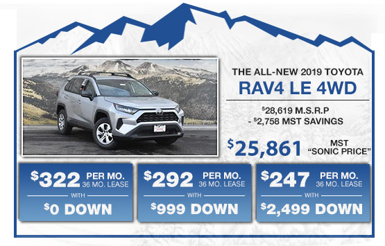 All-New 2019 Toyota RAV4
