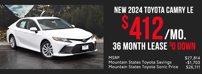 Toyota Camry offer