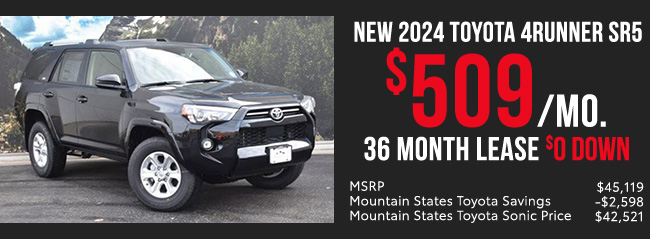 Toyota Corolla offer