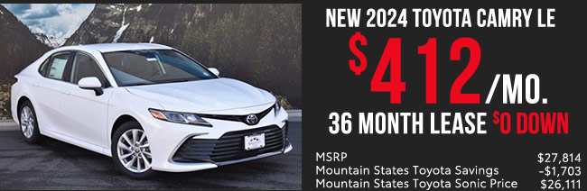 Toyota Camry offer