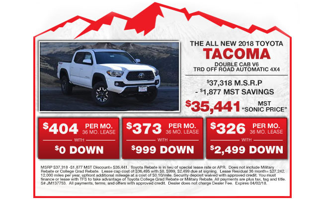 The All-New 2018 Toyota Tacoma
