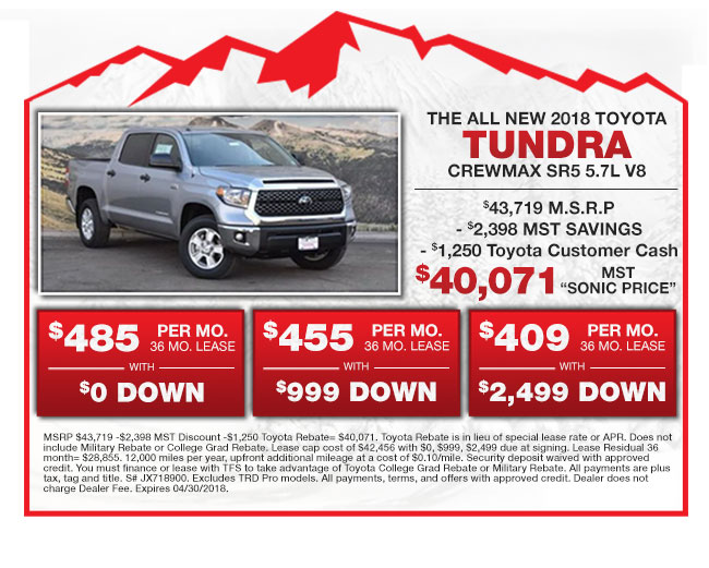 The All-New 2018 Toyota Tundra