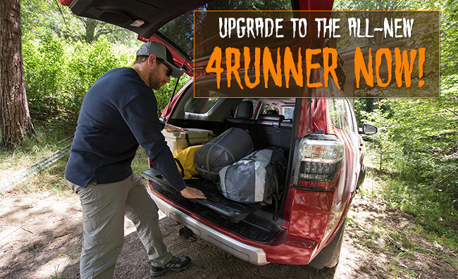 Upgrade To The All-New 4Runner Now!