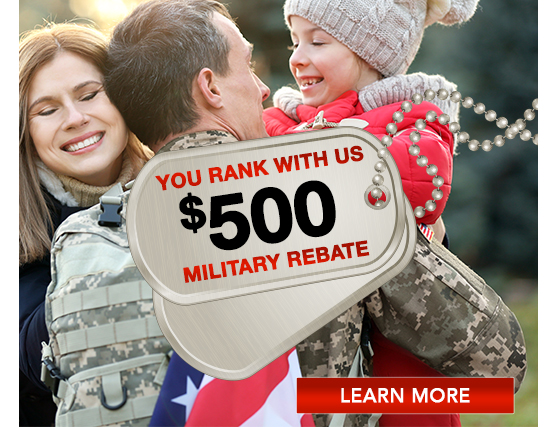 $500 Military Rebate