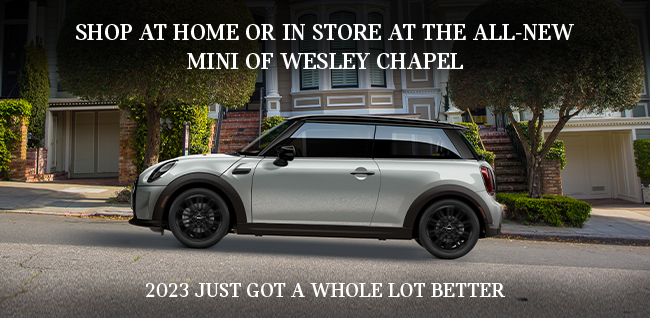 Shop at Home or in store at the all-new MINI of Wesley Chapel