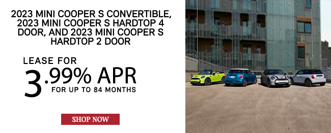2023 MINI Cooper S convertible, MINI Cooper S Hardtop 4 door, MINI Cooper S Hardtop 2 door