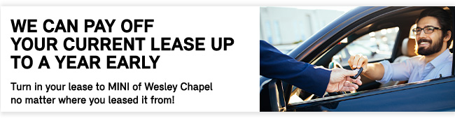 we can pay off your current lease up to a year early