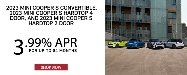 2023 MINI Cooper S convertible, MINI Cooper S Hardtop 4 door, MINI Cooper S Hardtop 2 door