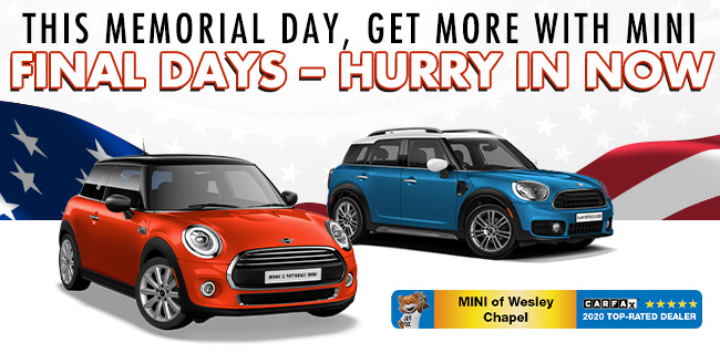 This Memorial Day, Get MORE With MINI