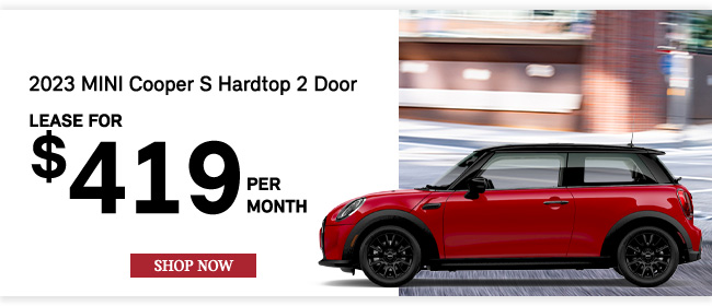 2023 MINI Cooper offer