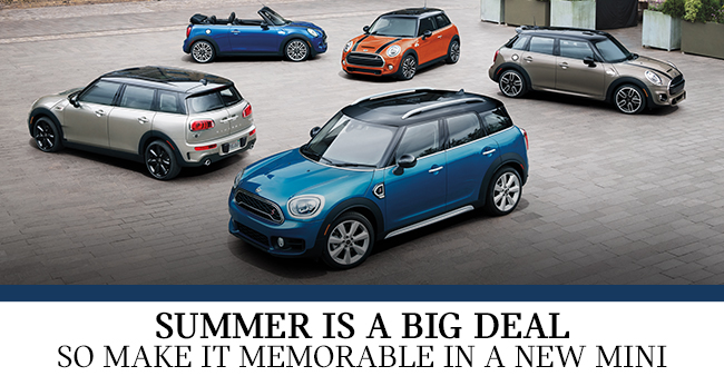 Summer Is A Big Deal So Make It Memorable In A New MINI
