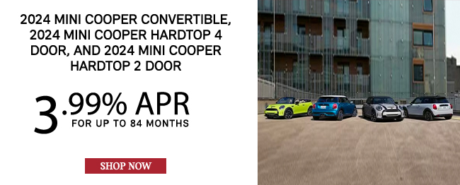special apr offer on select MINI