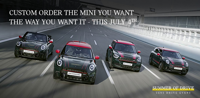 custom order the MINI you want