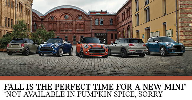 Fall Is The Perfect Time For A New MINI