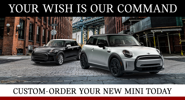 Your wish is our command - Custom Order your New Mini today
