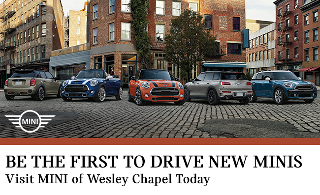 Be The First To Drive New MINIs