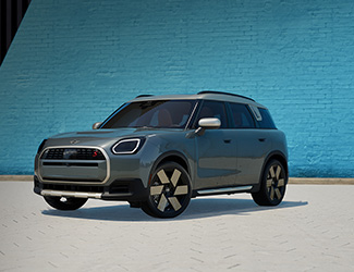 2025 Yellow MINI Cooper model
