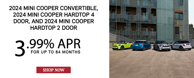 APR offer on select MINI models