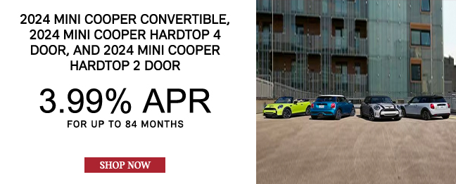 APR offer on select MINI models