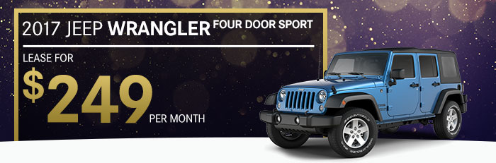 New 2017 Jeep Wrangler Four Door Sport