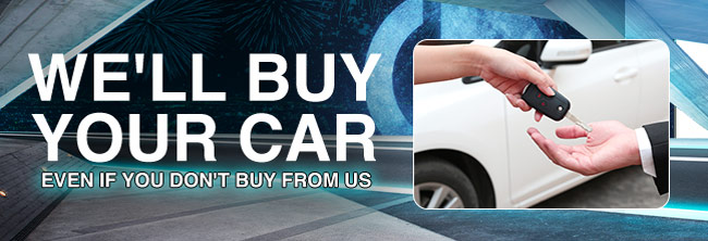 we'll buy your car even if you don't buy from us