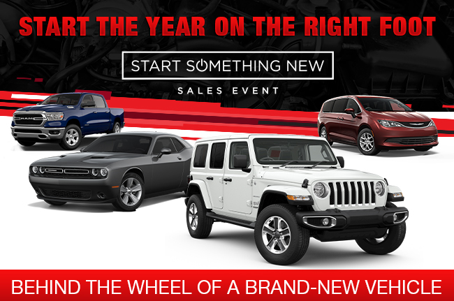 Start The Year On The Right Foot Behind The Wheel Of A Brand-New Vehicle