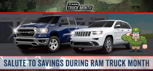 Salute to savings during RAM Truck Month